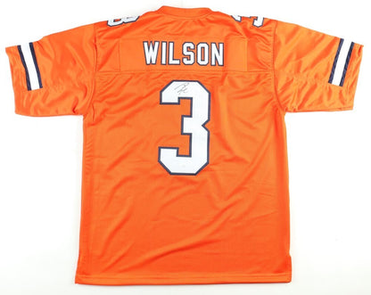 Russell Wilson Signed Denver Broncos Jersey (Beckett) 9xPro Bowl Quarterback