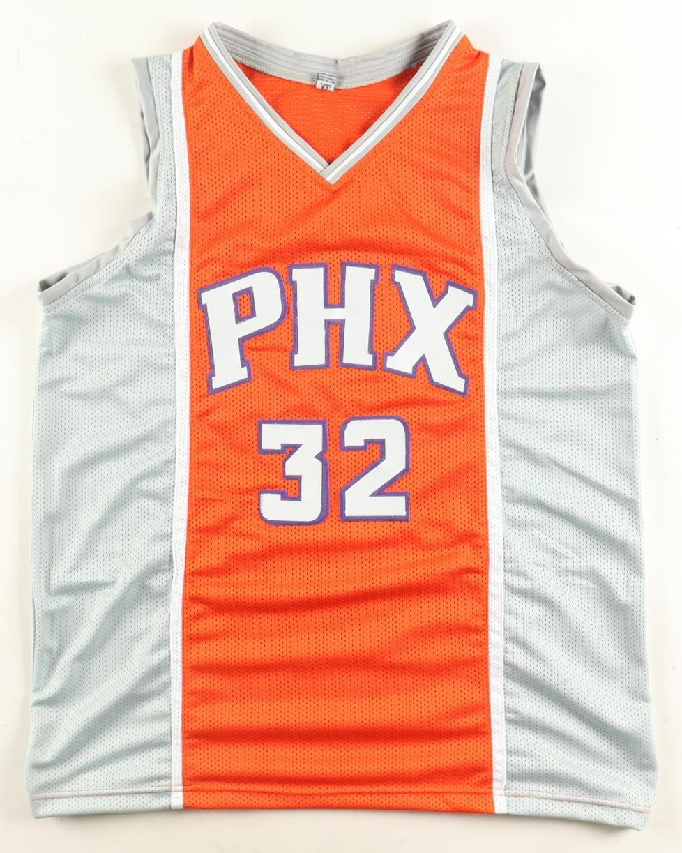 Shaquille O'Neal Signed Phoenix Suns Jersey (Players Ink QR Code) 4xNBA Champ