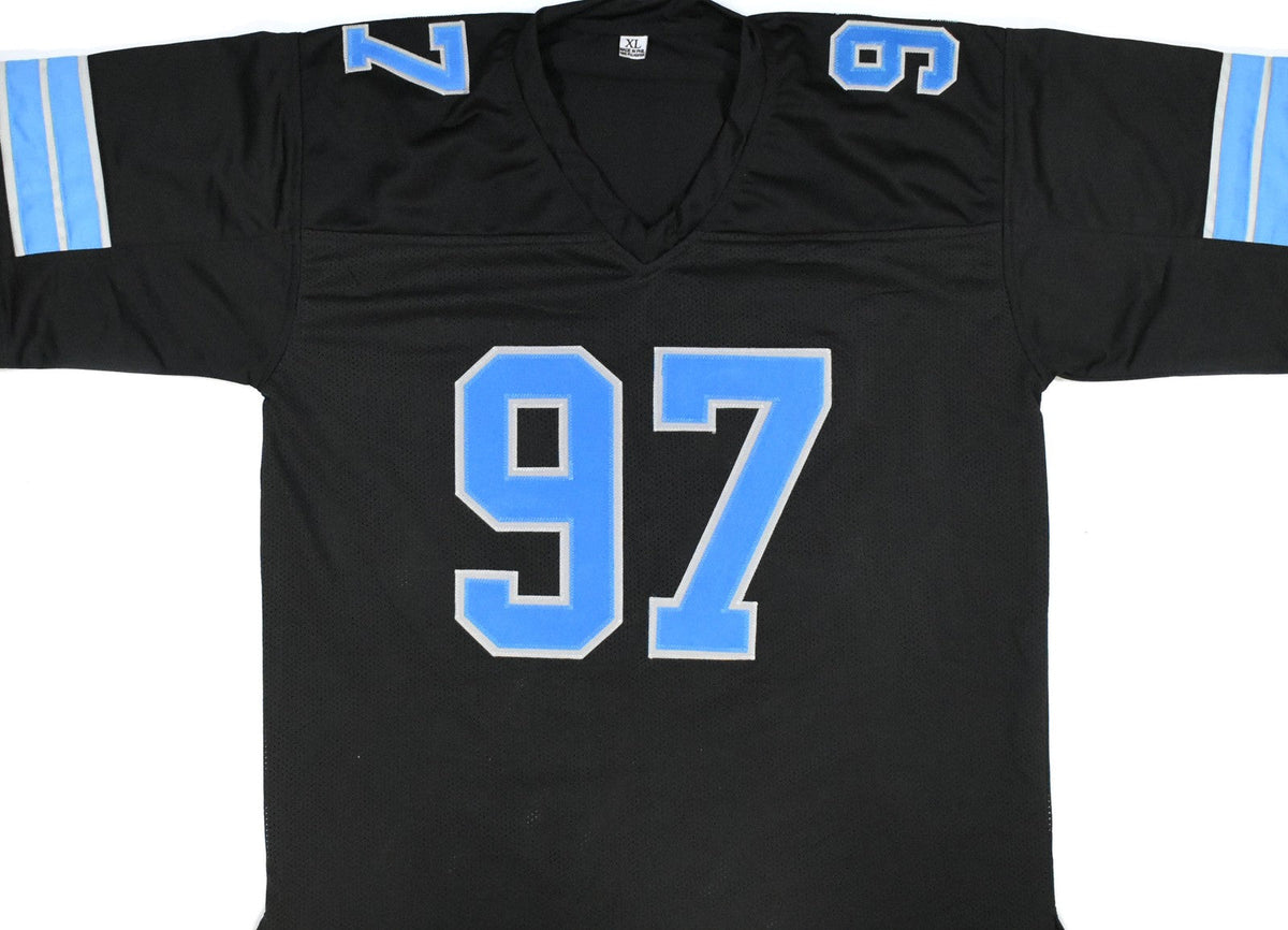 Aidan Hutchinson Autographed Black Pro Style Jersey - Beckett W Hologram *Black