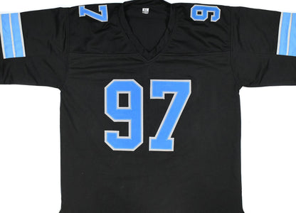 Aidan Hutchinson Autographed Black Pro Style Jersey - Beckett W Hologram *Black