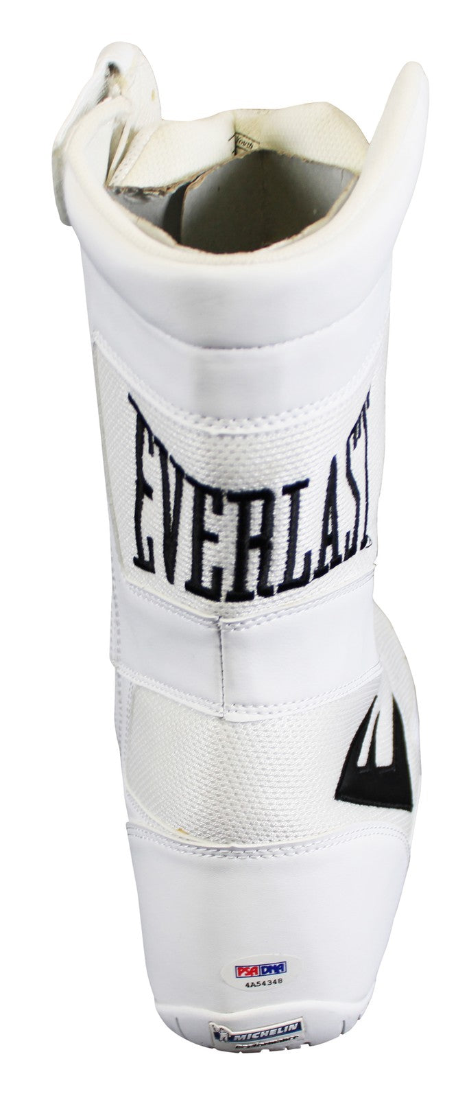 Muhammad Ali Signed White Everlast Boxing Shoe Size 11.5 Auto 10! PSA #4A54348