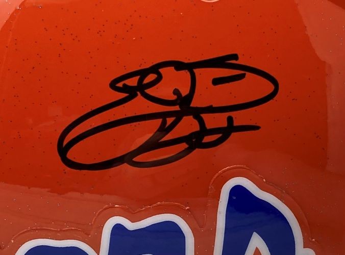 Emmitt Smith Signed Florida Gators Full Size Speed Replica Helmet Prova Hologram