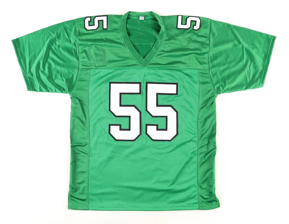 Brandon Graham Signed Philadelphia Eagles Kelly Green Jersey (JSA COA) Def. End