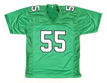 Brandon Graham Signed Philadelphia Eagles Kelly Green Jersey (JSA COA) Def. End
