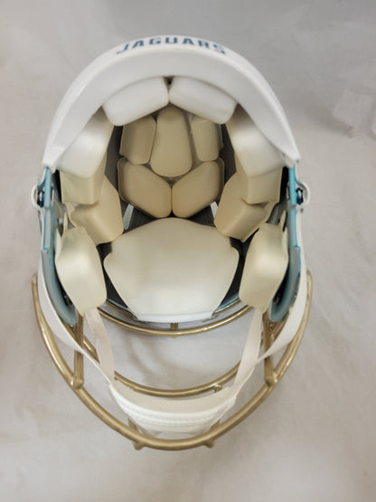 TREVOR LAWRENCE SIGNED JACKSONVILLE JAGUARS F/S FLASH SPEED AUTHENTIC HELMET