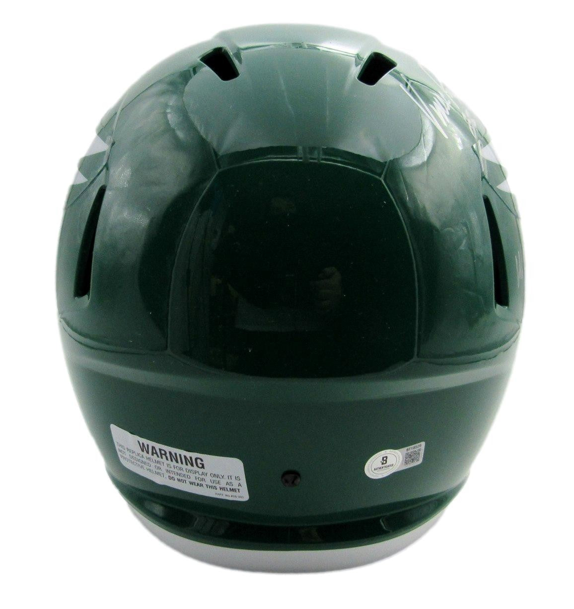 Vince Papale Eagles Signed/inscribed Full Size Replica Helmet Beckett 199609