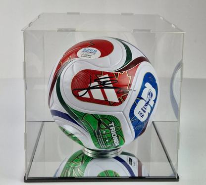 Lionel Messi Argentina National Team Autographed FIFA 2026 World Cup Pro Official Soccer Ball With Case