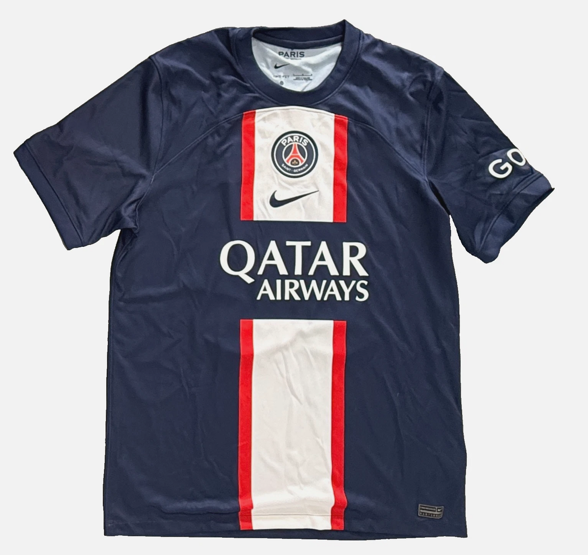 Neymar Jr Autographed Paris Saint-Germain PSG Nike Soccer Jersey Shirt Beckett