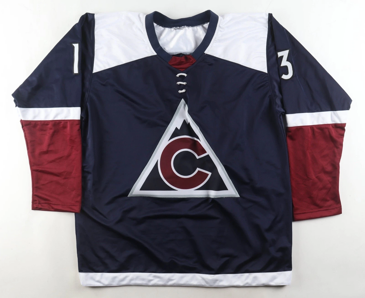 Valeri Nichushkin Signed Colorado Rockies Throwback Jersey /Beckett Avalanche RW