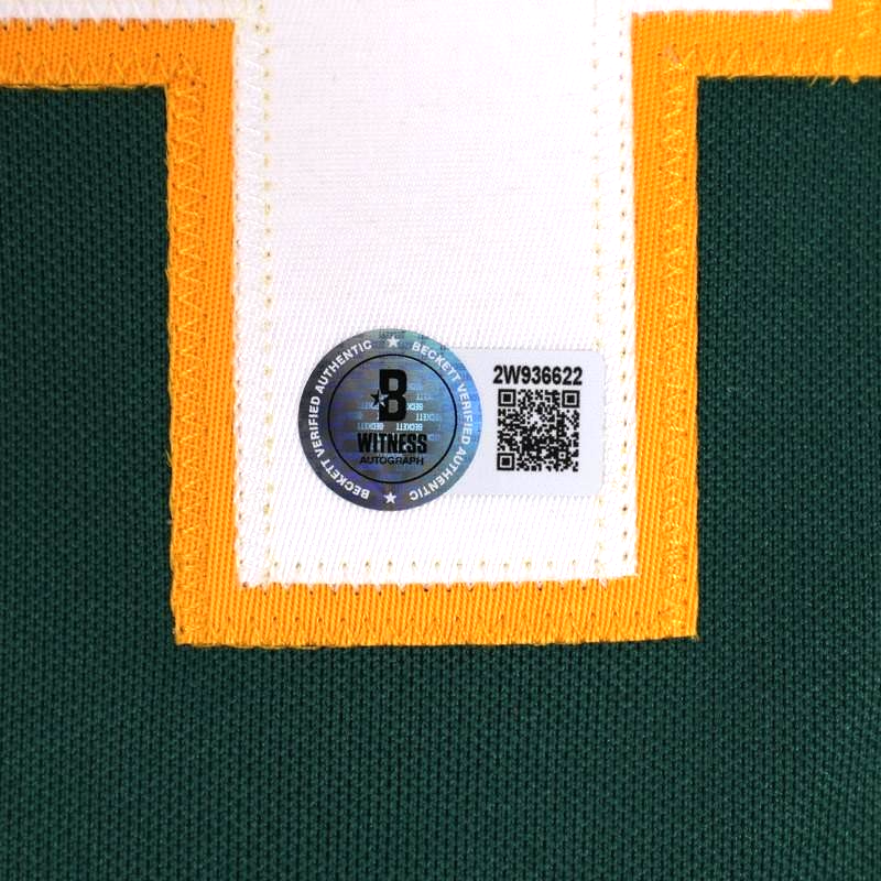 Rollie Fingers Signed Oakland As Jersey (Beckett)Athletics 1974 World Series MVP
