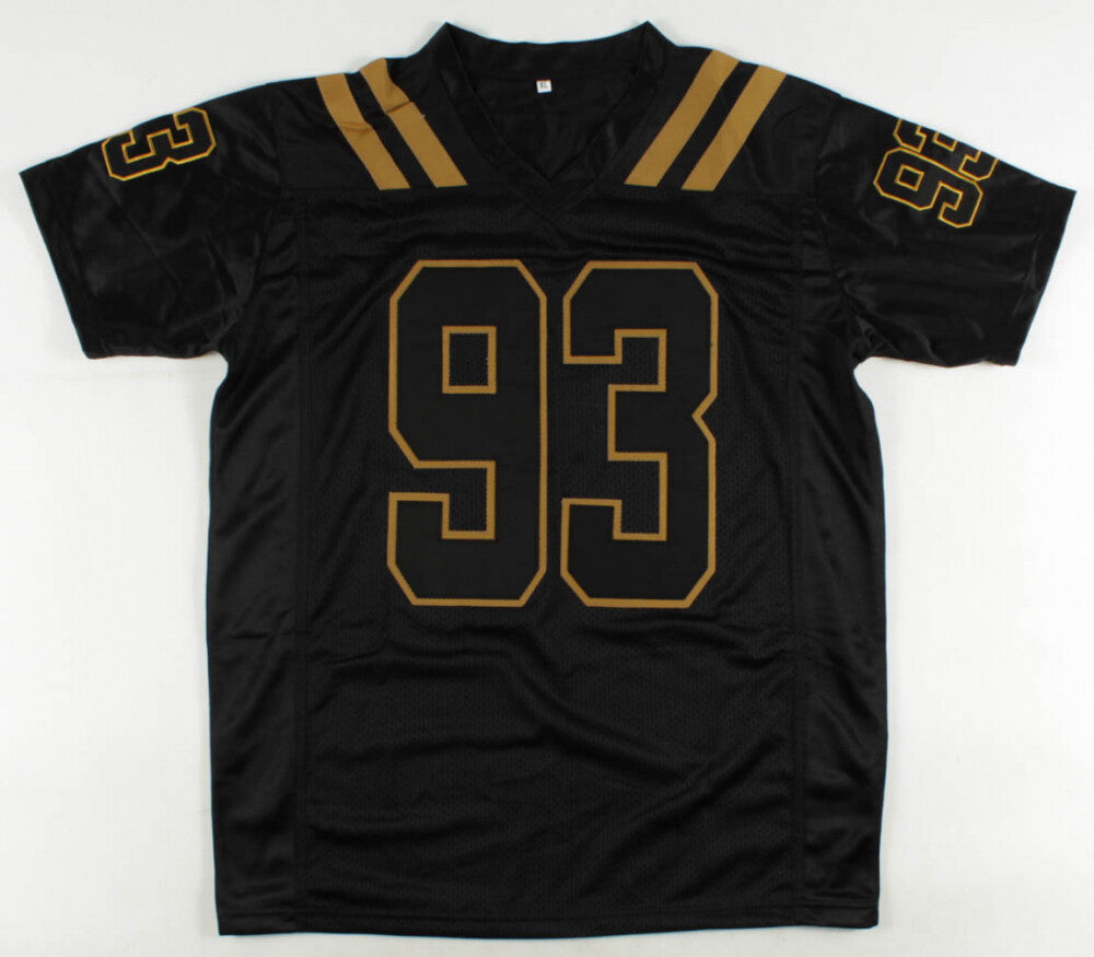 Dwight Freeney Signed AFC Pro Bowl Black Jersey (JSA COA) Indianapolis Colts DE