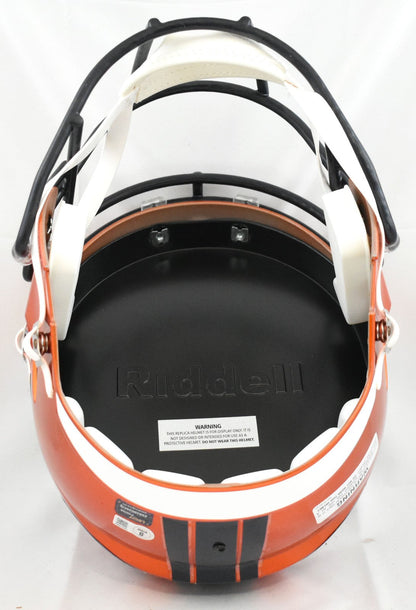 Terrell Davis Signed Denver Broncos F/S Flash Speed Helmet - Beckett W Hologram
