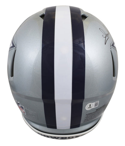 (3) Pearson, Staubach & Dorsett Signed F/S Speed Proline Helmet W/ Case BAS Wit