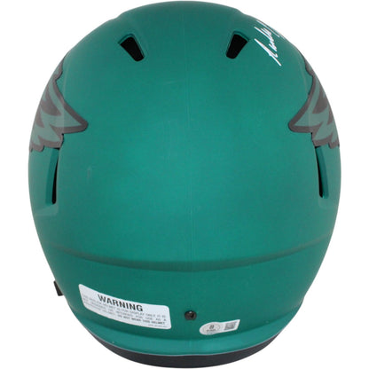 Randall Cunningham Autographed Philadelphia Eagles F/S Rave Helmet BAS WIT 53199
