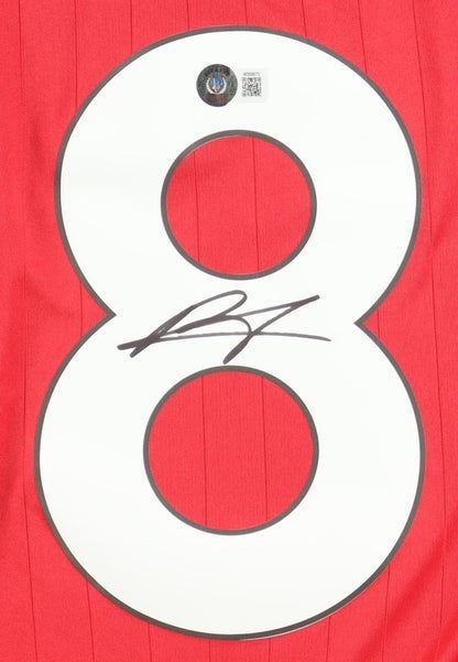 Bruno Fernandes Signed Manchester United Adidas Soccer Jersey (Beckett)