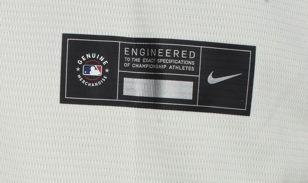 Ronald Acuna Jr. Signed Atlanta Braves Cream Nike Baseball Jersey JSA