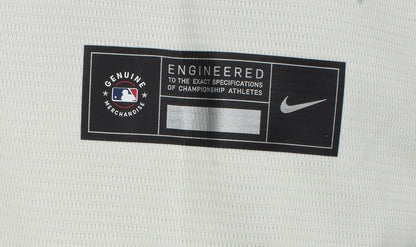 Ronald Acuna Jr. Signed Atlanta Braves Cream Nike Baseball Jersey JSA