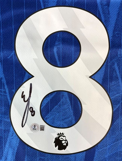 Enzo Fernandez Signed Chelsea FC Nike Soccer Jersey BAS