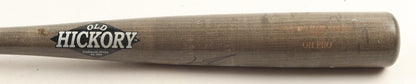 Junior Caminero Signed Game/Used Cracked Old Hickory Pro Bat (JSA COA)Tampa Rays