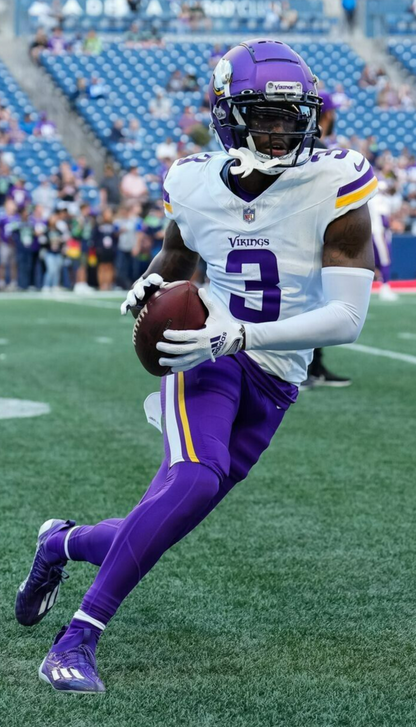Jordan Addison Signed Minnesota Vikings Jersey (Players Ink) 2023 1st Rnd Pck WR