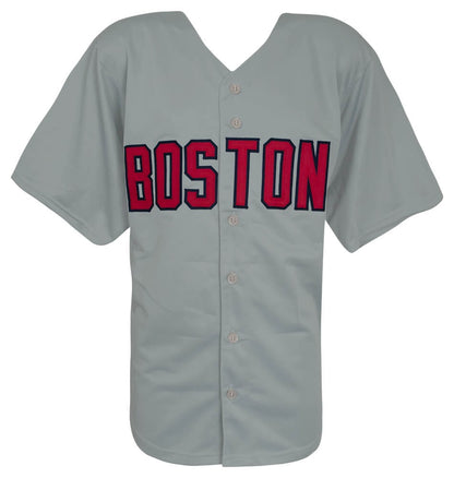 Wade Boggs Signed Grey Custom Baseball Jersey w/HOF'05 - (SCHWARTZ COA)