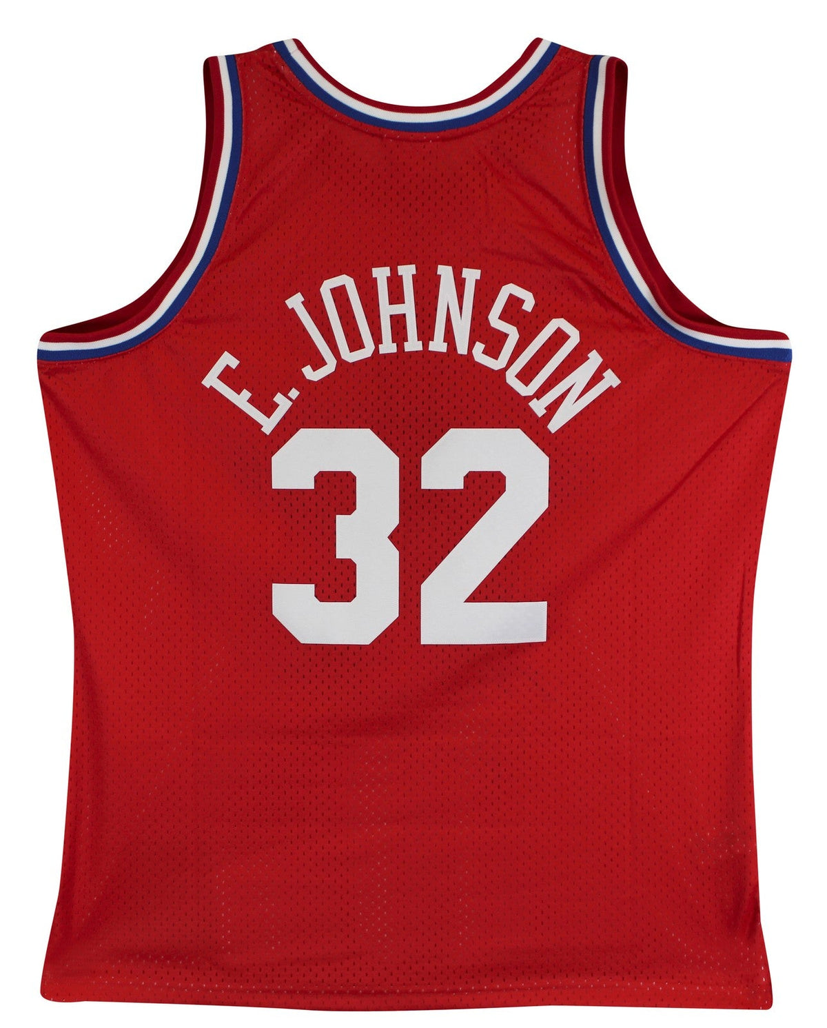 Lakers Magic Johnson Signed 1991 M&N HWC All-Star Red Swingman Jersey BAS Wit