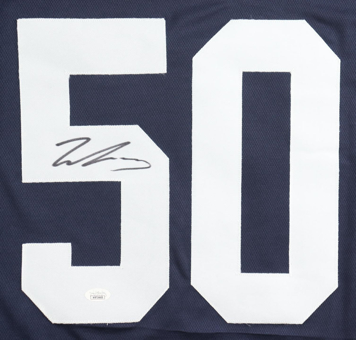Will Cuylle Signed New York Rangers Jersey (JSA) 2020 2nd Round Draft Pick/ L,W.
