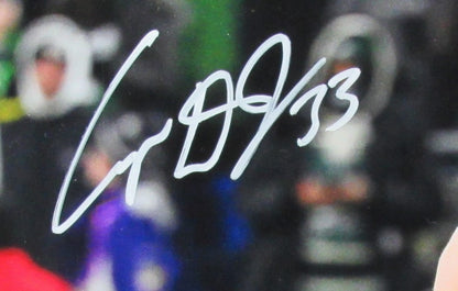 Cooper DeJean Signed/Autographed 16x20 Photo Eagles Framed Fanatics 199074