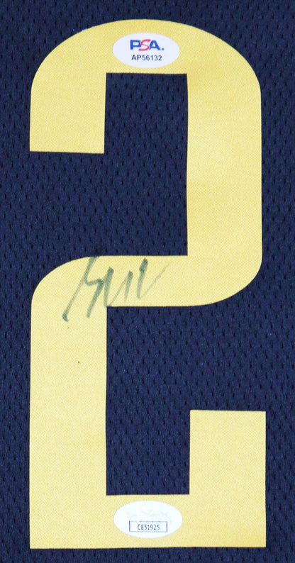 Shai Gilgeous-Alexander Signed Black Nike Swingman Framed Jersey PSA #AP56132