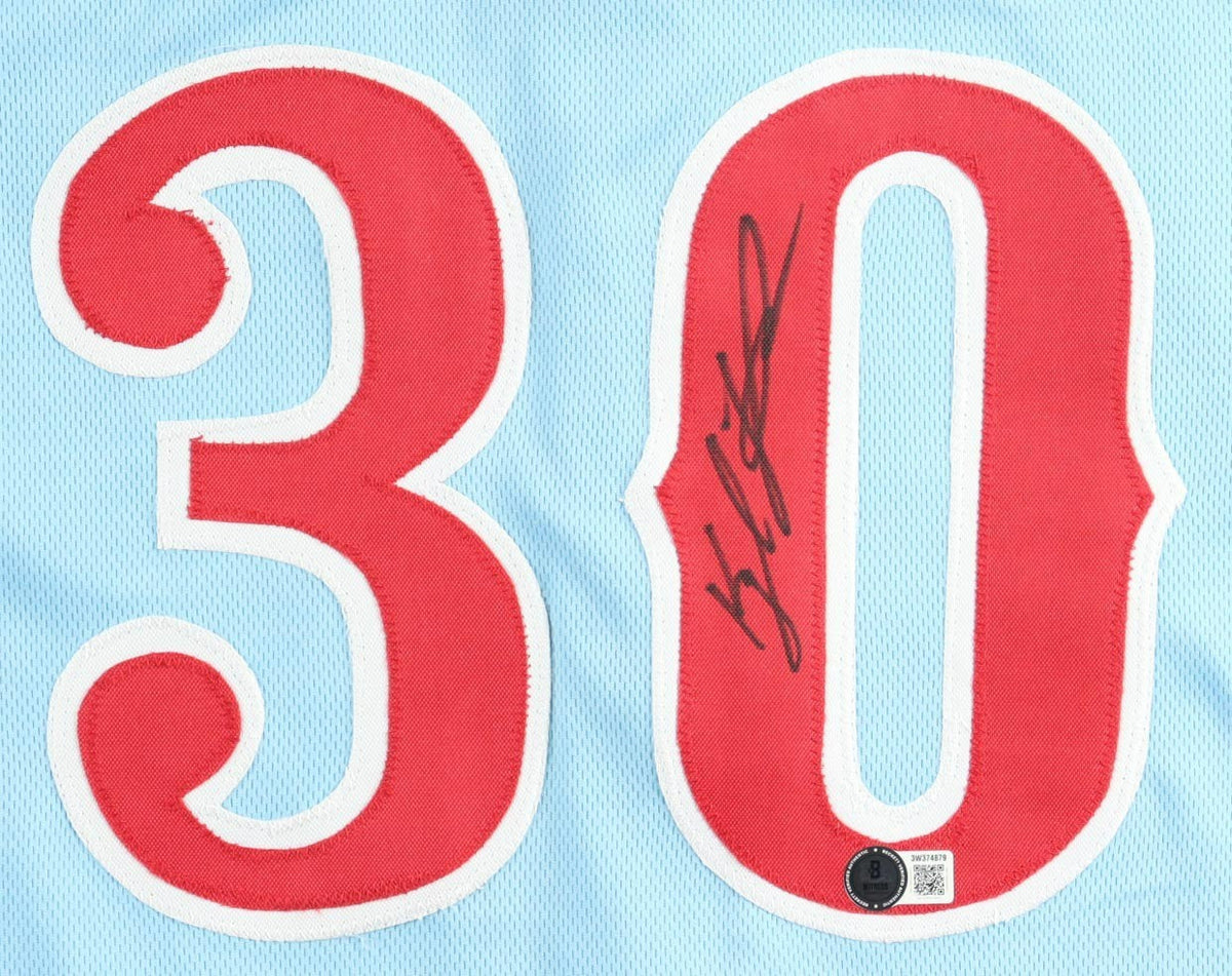 Kyle Tucker Signed Chicago Cubs King Tuck Jersey (Beckett) 4xAll Star Outfielder