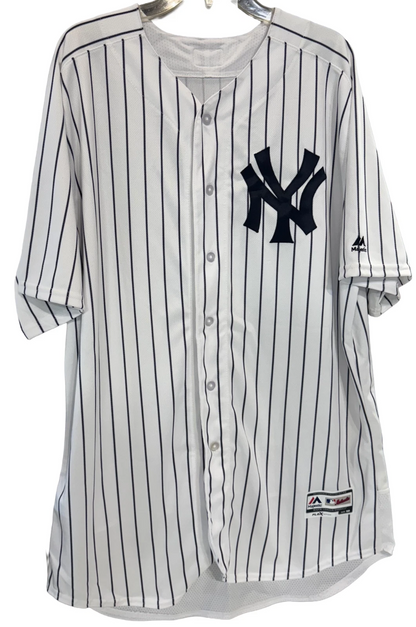 Aaron Judge Signed NY Yankees Majestic Flex Game Jersey 2018 Auto MLB Holo COA