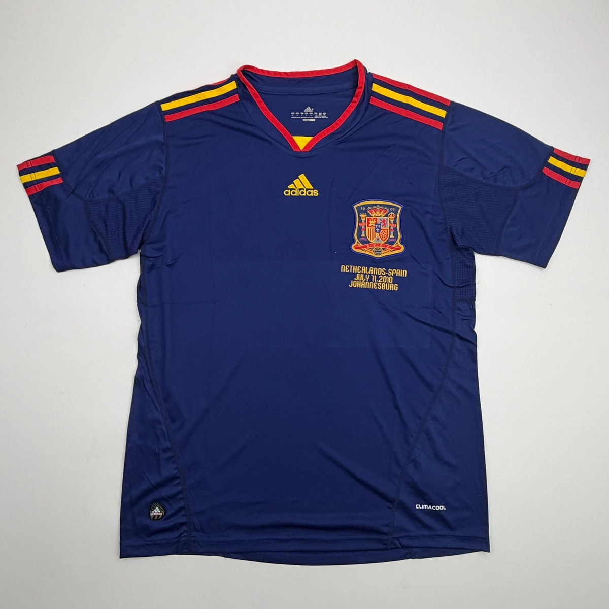 Autographed/Signed Pedro Spain Blue Soccer Futbol Jersey Beckett BAS COA