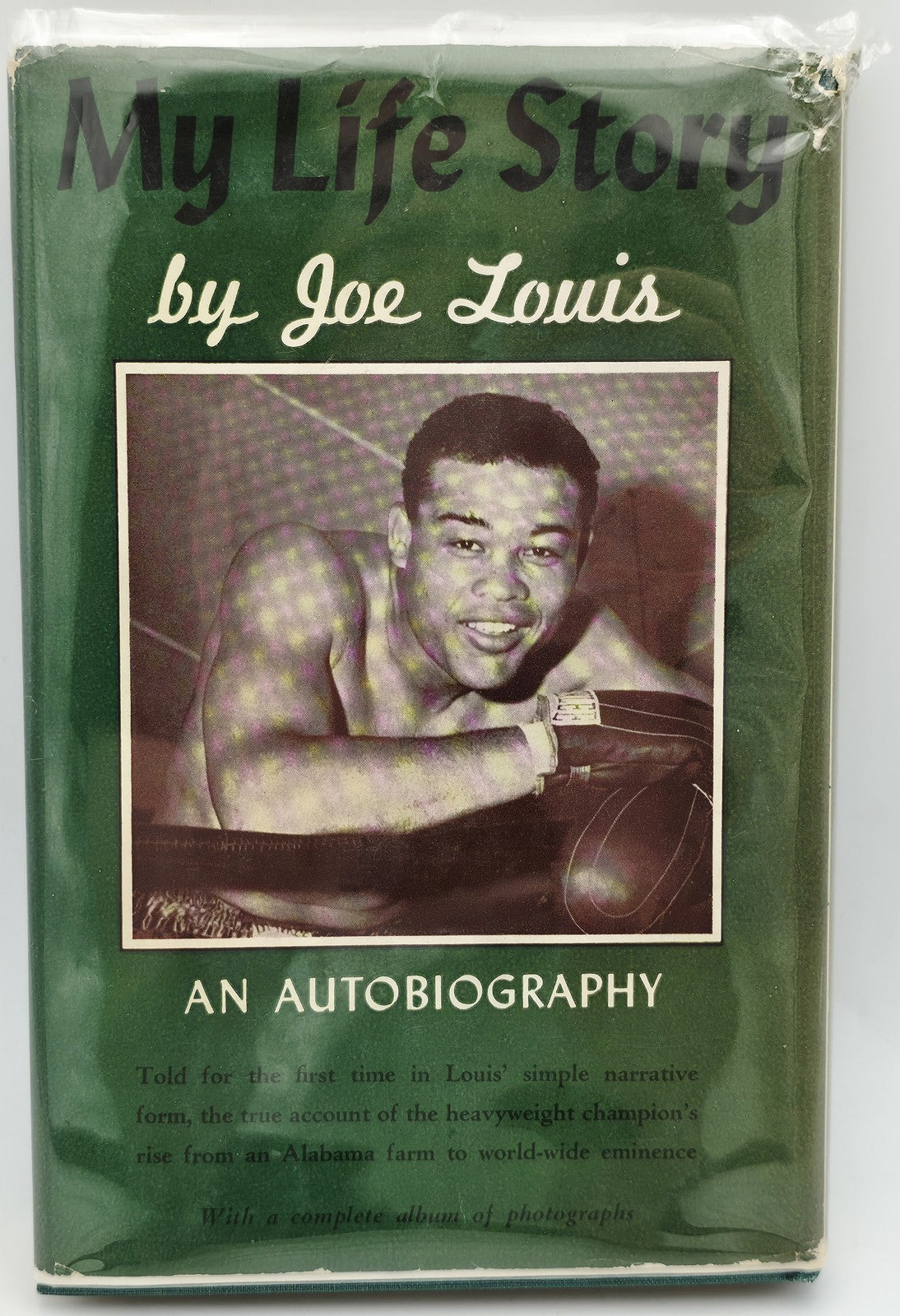 Joe Louis Auto My Life Story Autobiography Book Heavyweight Champ PSA/DNA H45239