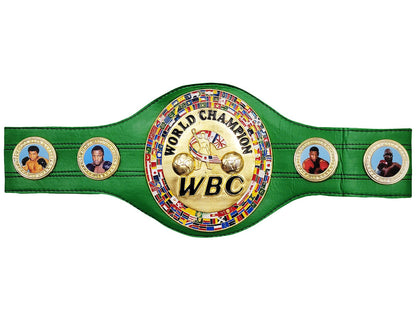 Mike Tyson Signed Green WBC World Championship Belt Beckett Wit