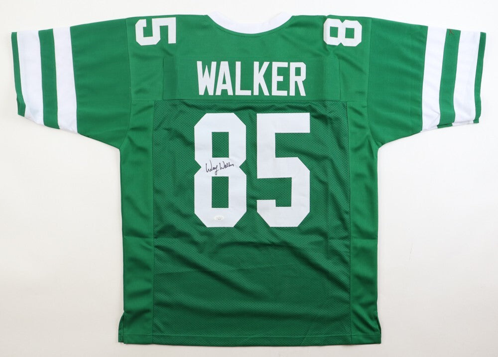 Wesley Walker Signed New York Jets Jersey (JSA COA) 2xPro Bowl Receiver