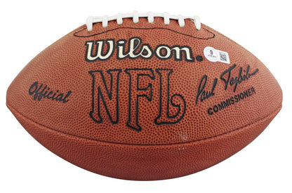 Raiders Bo Jackson Authentic Signed Wilson Official Nfl Football BAS #BV01120