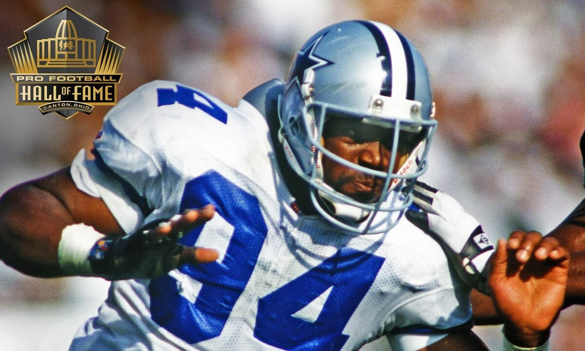 Charles Haley Signed Dallas Cowboys Jersey (Beckett) 5xSuper Bowl Champ Def. End