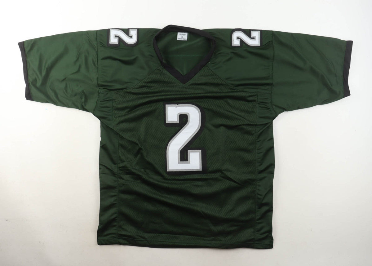 Jalen Hurts Signed Eagles Green Jersey (JSA) Philadelphia Q B. / Oklahoma