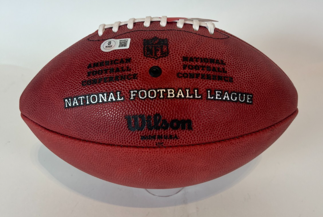 Patrick Surtain II Authographed/Inscribed "Go Broncos" NFL Football Beckett COA