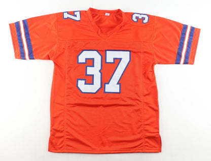 R J Harvey Signed Denver Broncos Jersey (JSA) Ex-UCF Running Back 2nd Round Pick