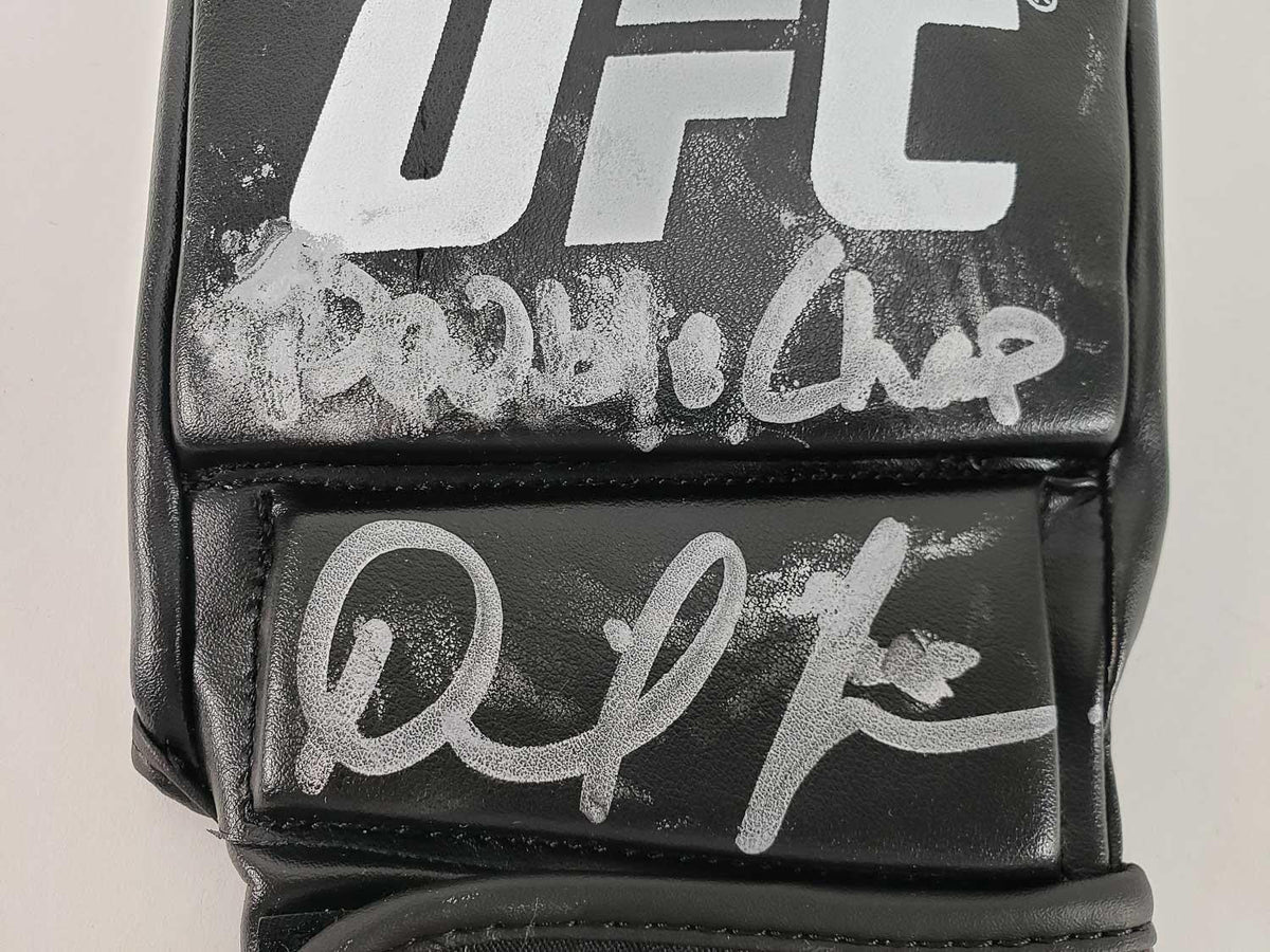 Daniel Cormier Signed UFC Glove "Double Champ" (JSA COA) MMA & Wrestling Champ