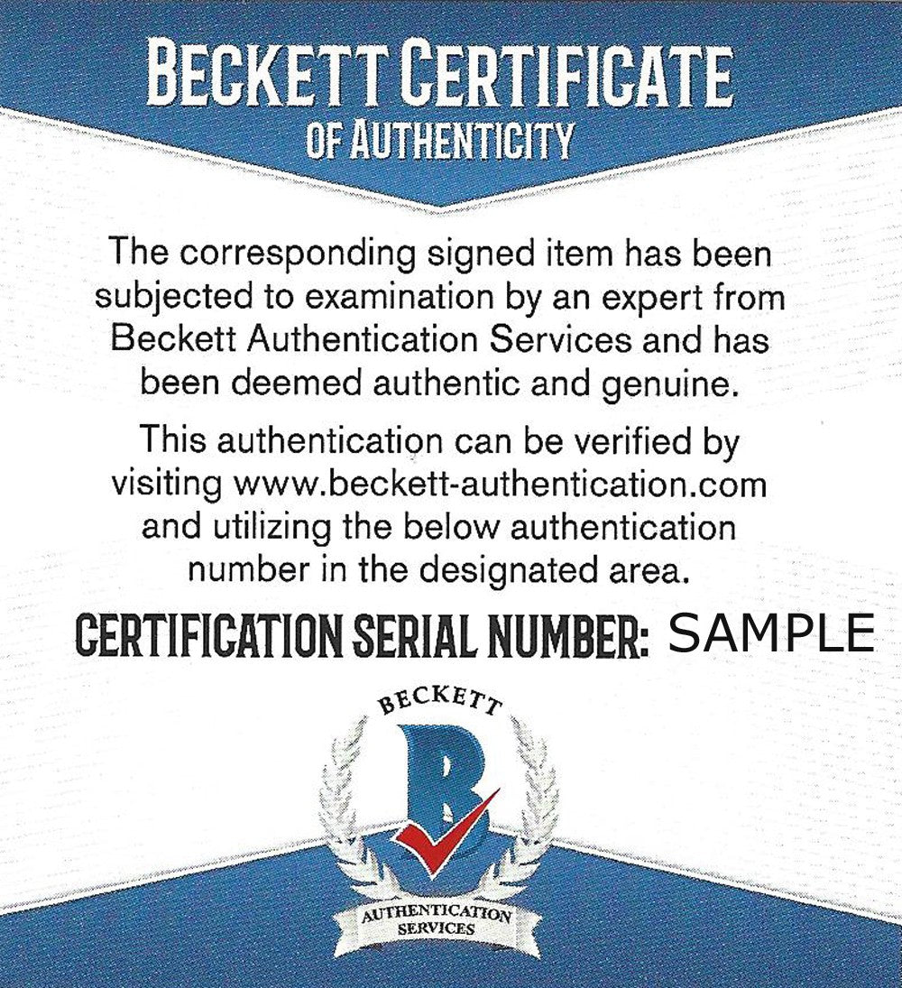 Floyd Mayweather Jr. Signed Red Everlast Glove RH Beckett