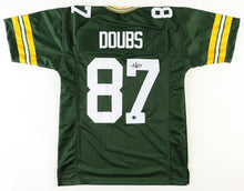 Romeo Doubs Signed Green Bay Packers Jersey (Beckett) 2022 4th Rnd Pck / Nevada