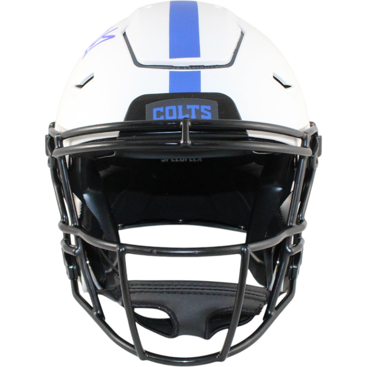Edgerrin James Autographed Indianapolis Colts SpeedFlex Helmet Beckett 51584