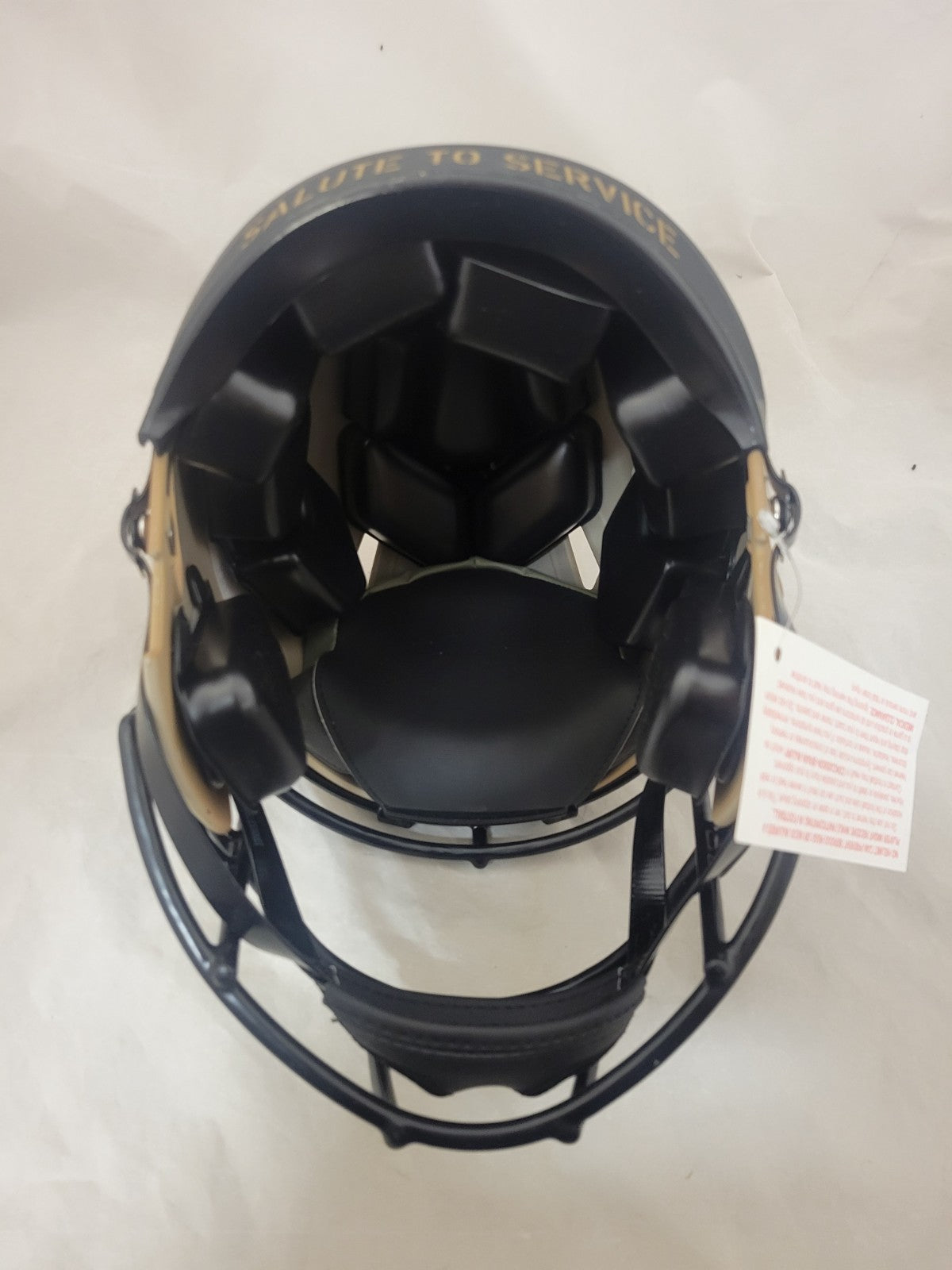MIKE EVANS SIGNED TAMPA BAY BUCCANEERS STS 2 SPEED AUTHENTIC HELMET BAS
