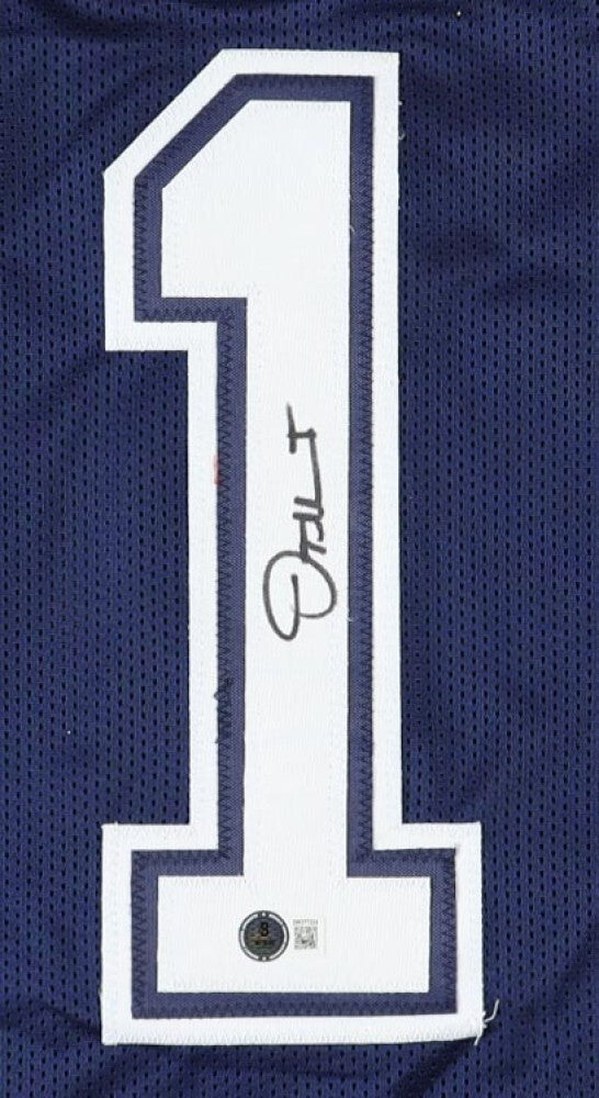 Jalen Tolbert Signed Dallas Cowboys Jersey (Beckett) Starting Wide Receiver