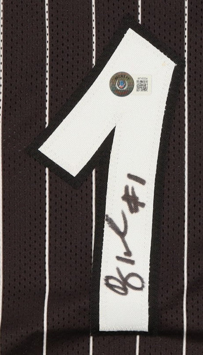 Anfernee "Penny" Hardaway Signed Magic Jersey (Beckett) Orlando's 4xNBA All Star