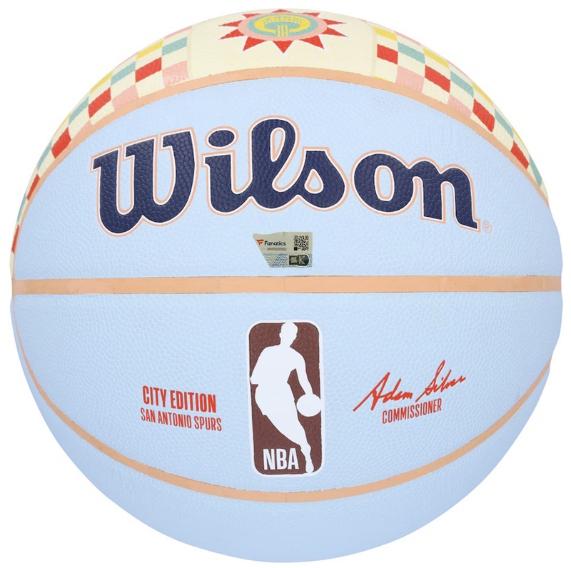 Victor Wembanyama Autographed Spurs 2025 City Collector Basketball Fanatics