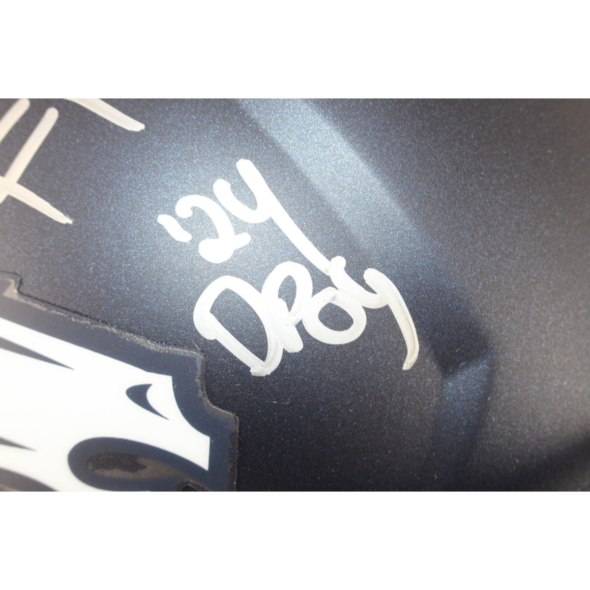 Patrick Surtain Autographed Denver Broncos Pro Helmet 24 DPOY Beckett W 53129