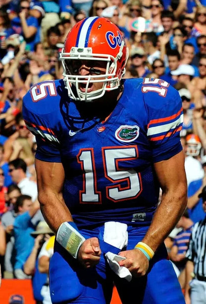 Tim Tebow Signed Florida Gators Jersey "07 Heisman" (Tebow) 2xBCS National Champ